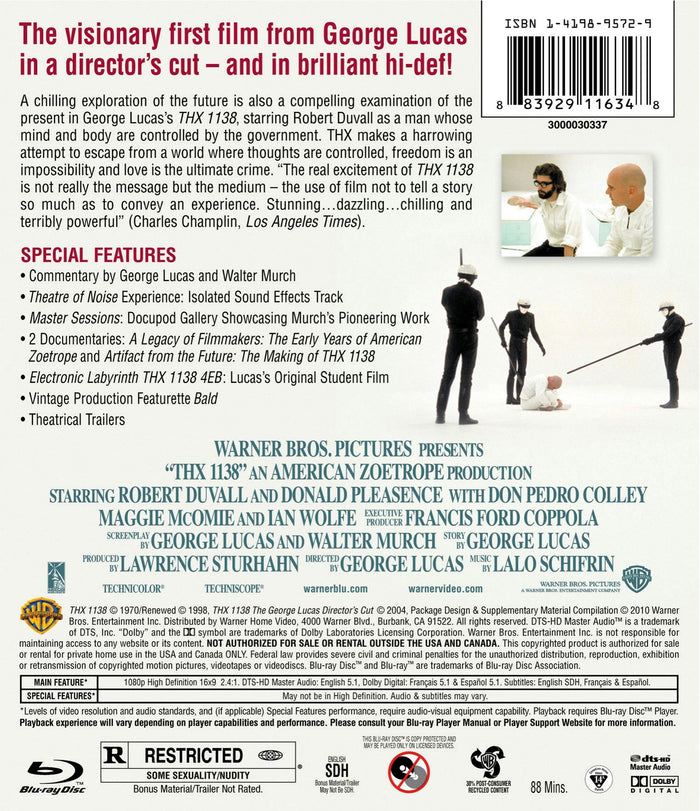 THX 1138 [Blu-ray]