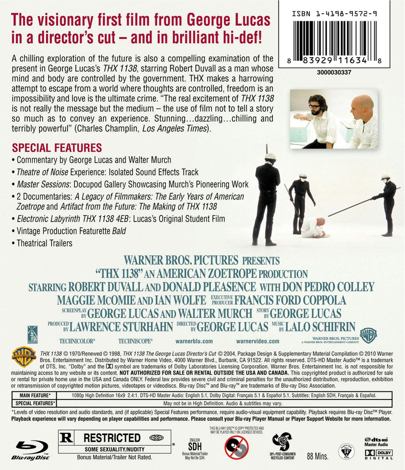 THX 1138 [Blu-ray]