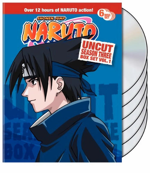Naruto Uncut Season 3 Vol 1 Box Set (DVD Boxed Set) [DVD]