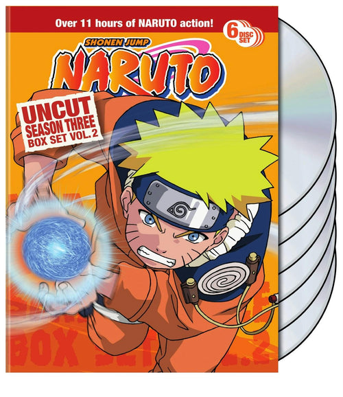 Naruto Uncut Season 3 Vol 2 Box Set [DVD]