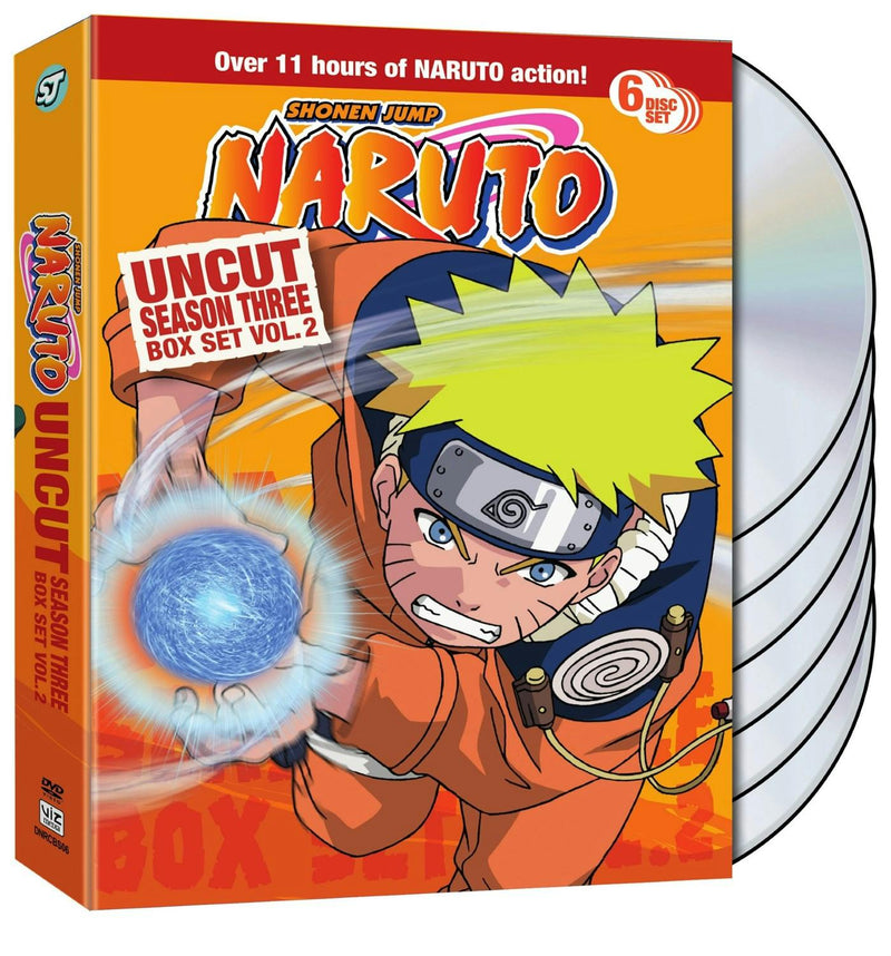 Naruto Uncut Season 3 Vol 2 Box Set [DVD]