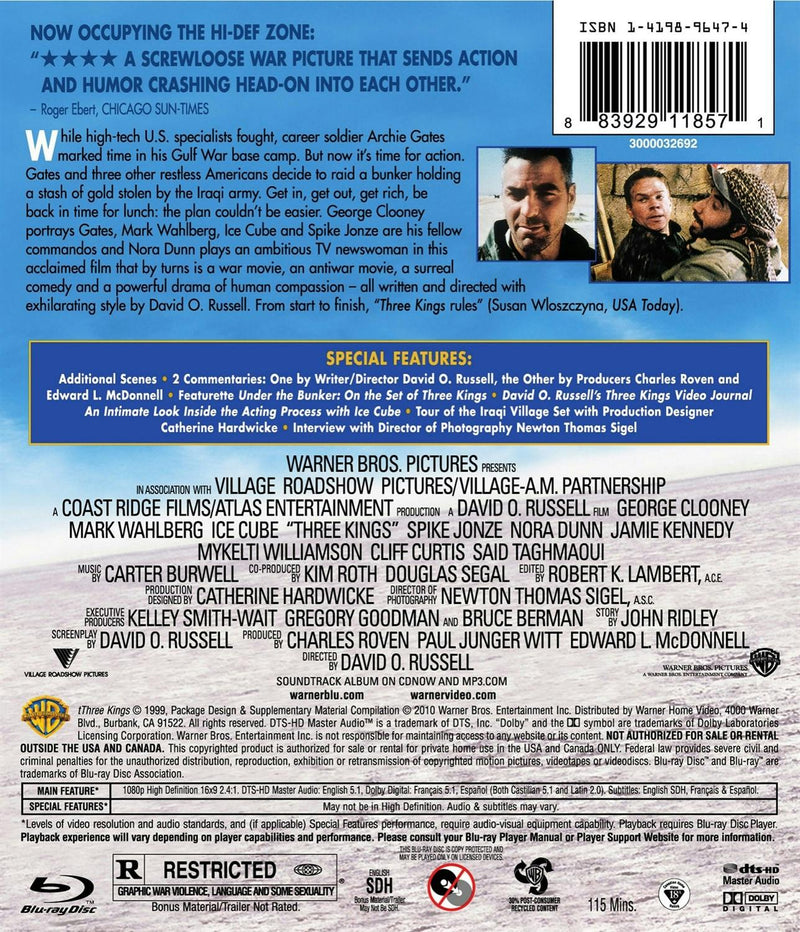 Three Kings [Blu-ray]