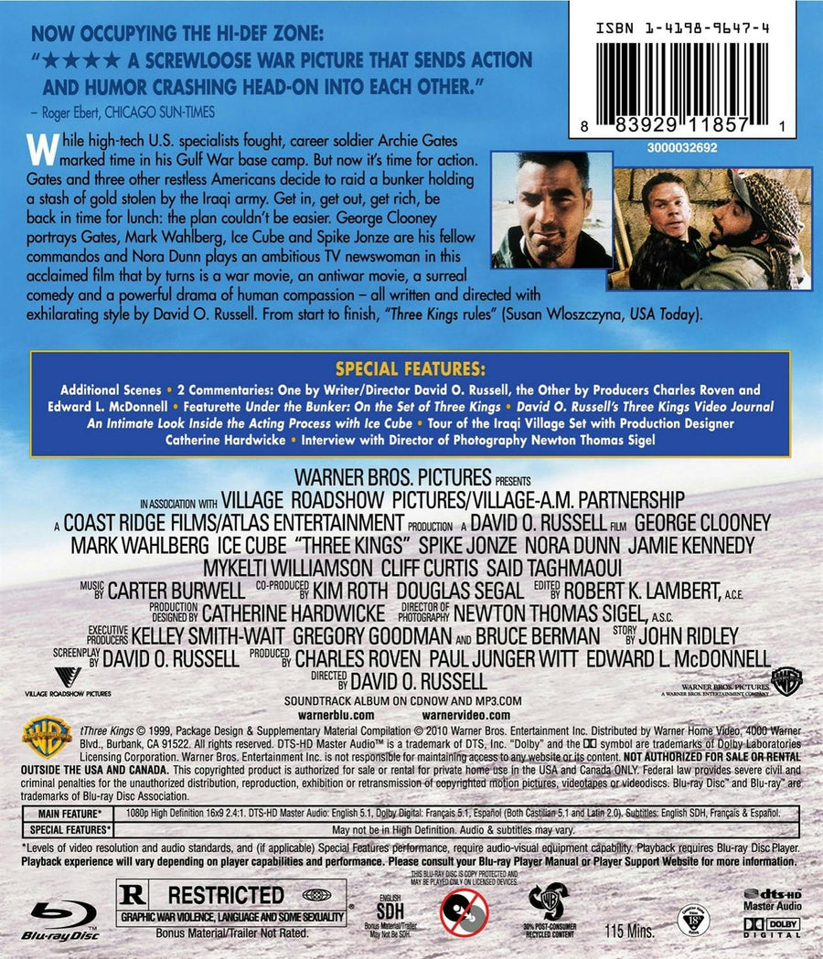 Three Kings [Blu-ray]