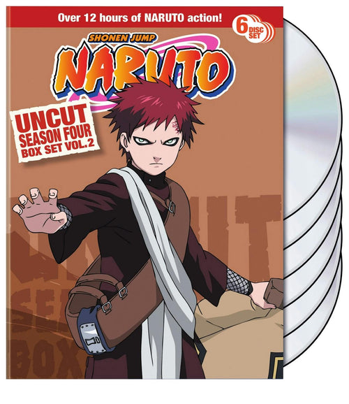 Naruto Uncut Season 4 Vol 2 Box Set [DVD]