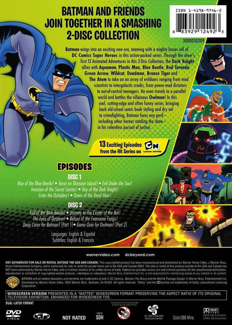 Batman: The Brave And The Bold Season One Part One [DVD]