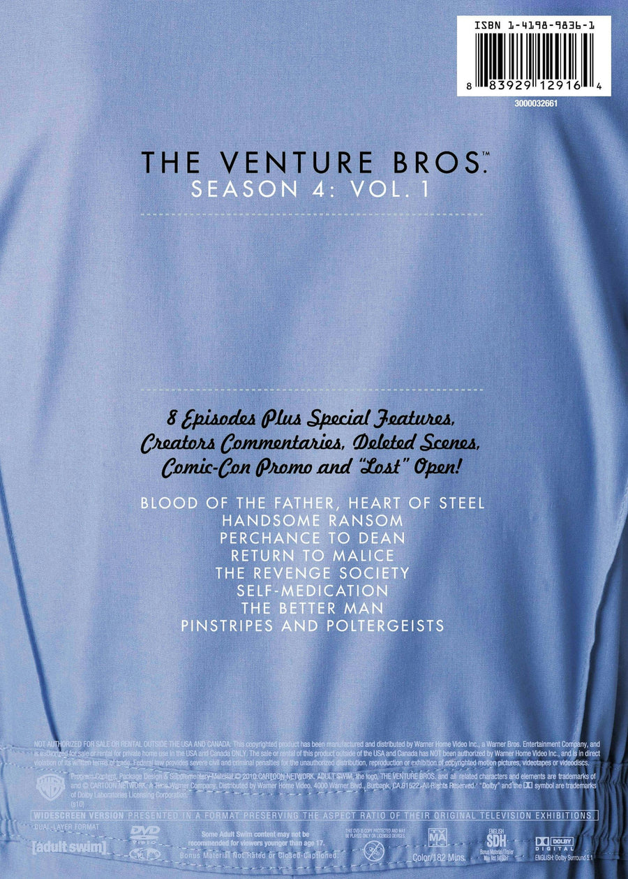 The Venture Bros: Season Four - Volume 1 [DVD]