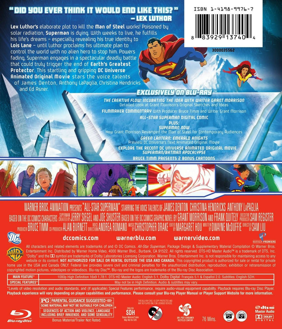 DCU: All-Star Superman [Blu-ray]