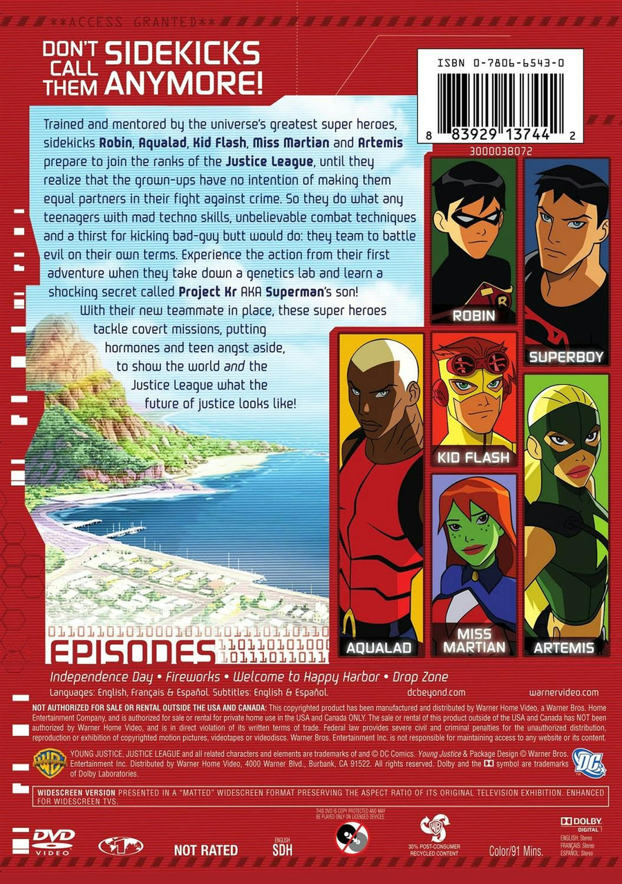 Young Justice: Season One Volume One [DVD]