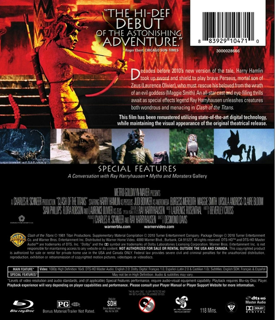 Clash of the Titans [Blu-ray]