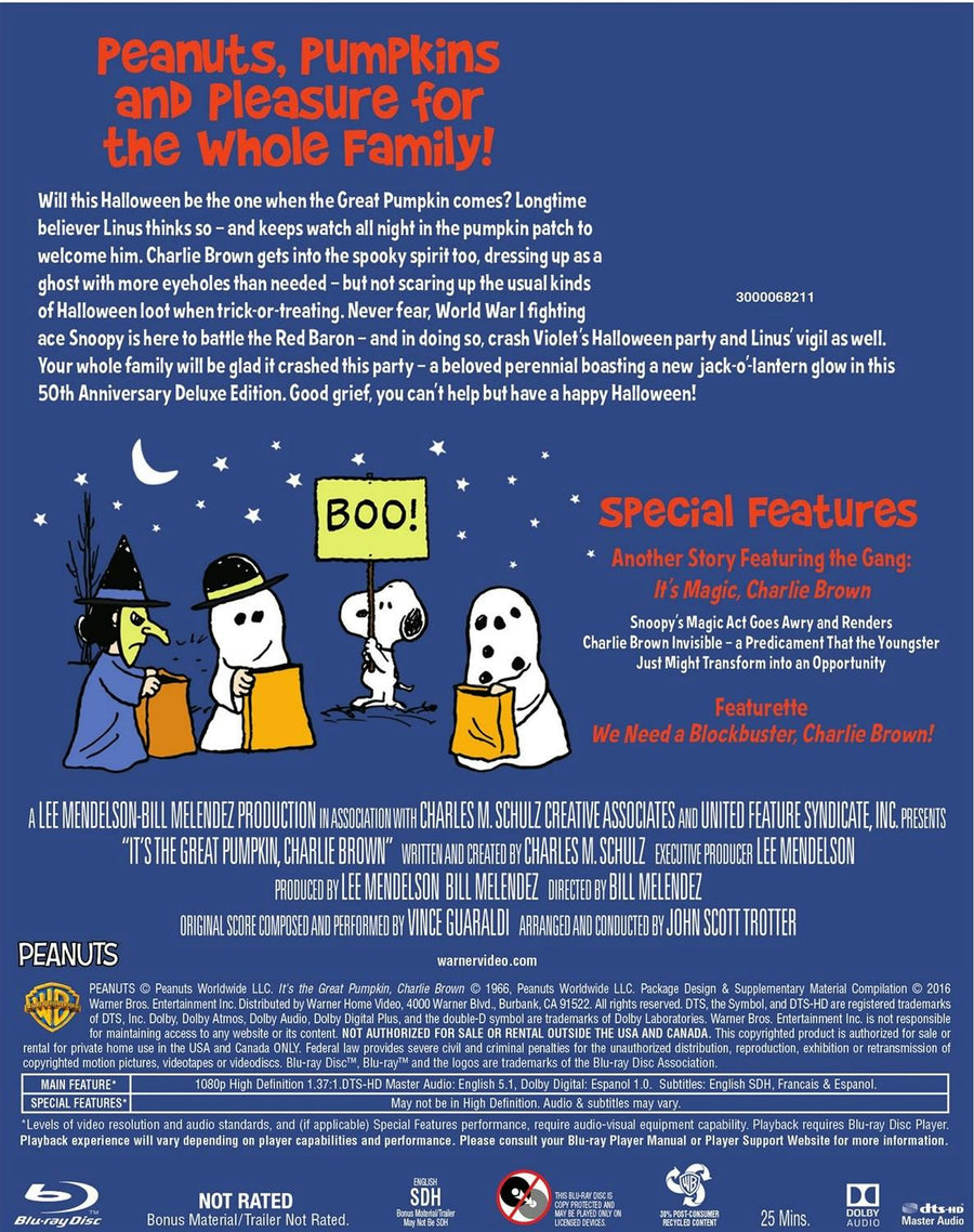 It's the Great Pumpkin, Charlie Brown [Blu-ray]