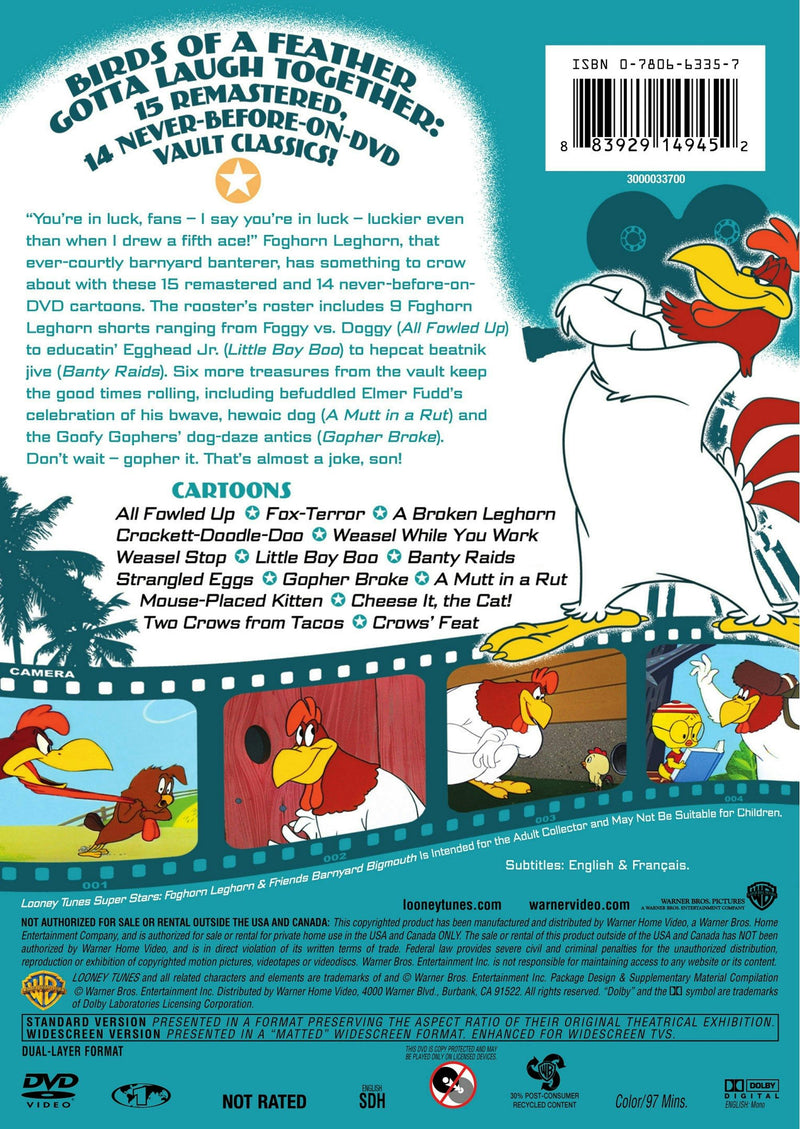 Looney Tunes Super Stars: Foghorn Leghorn & Friends [DVD]