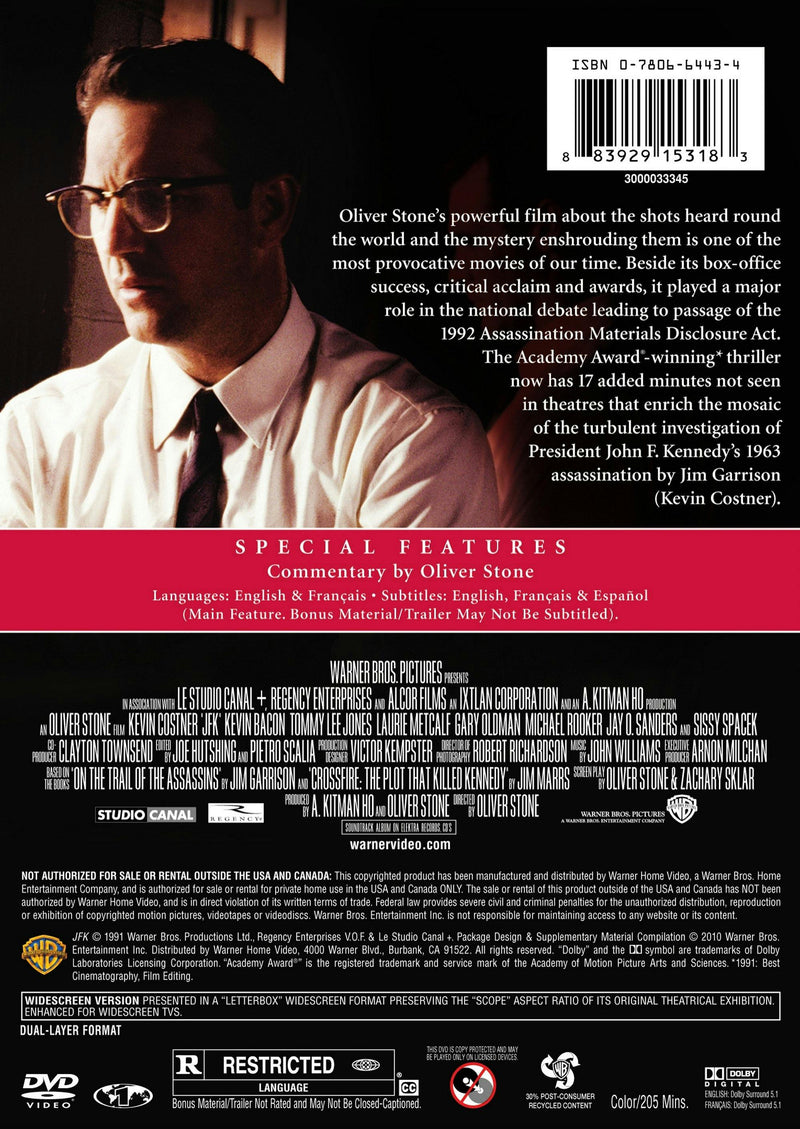 JFK [DVD]