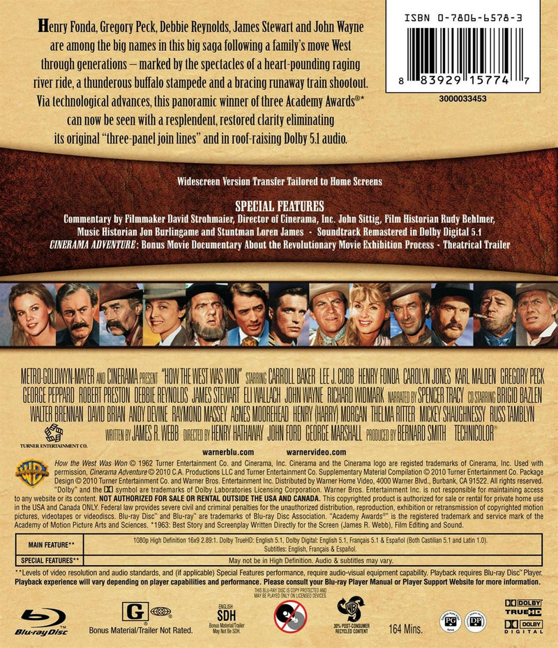 How the West Was Won (Blu-ray Special Edition) [Blu-ray]