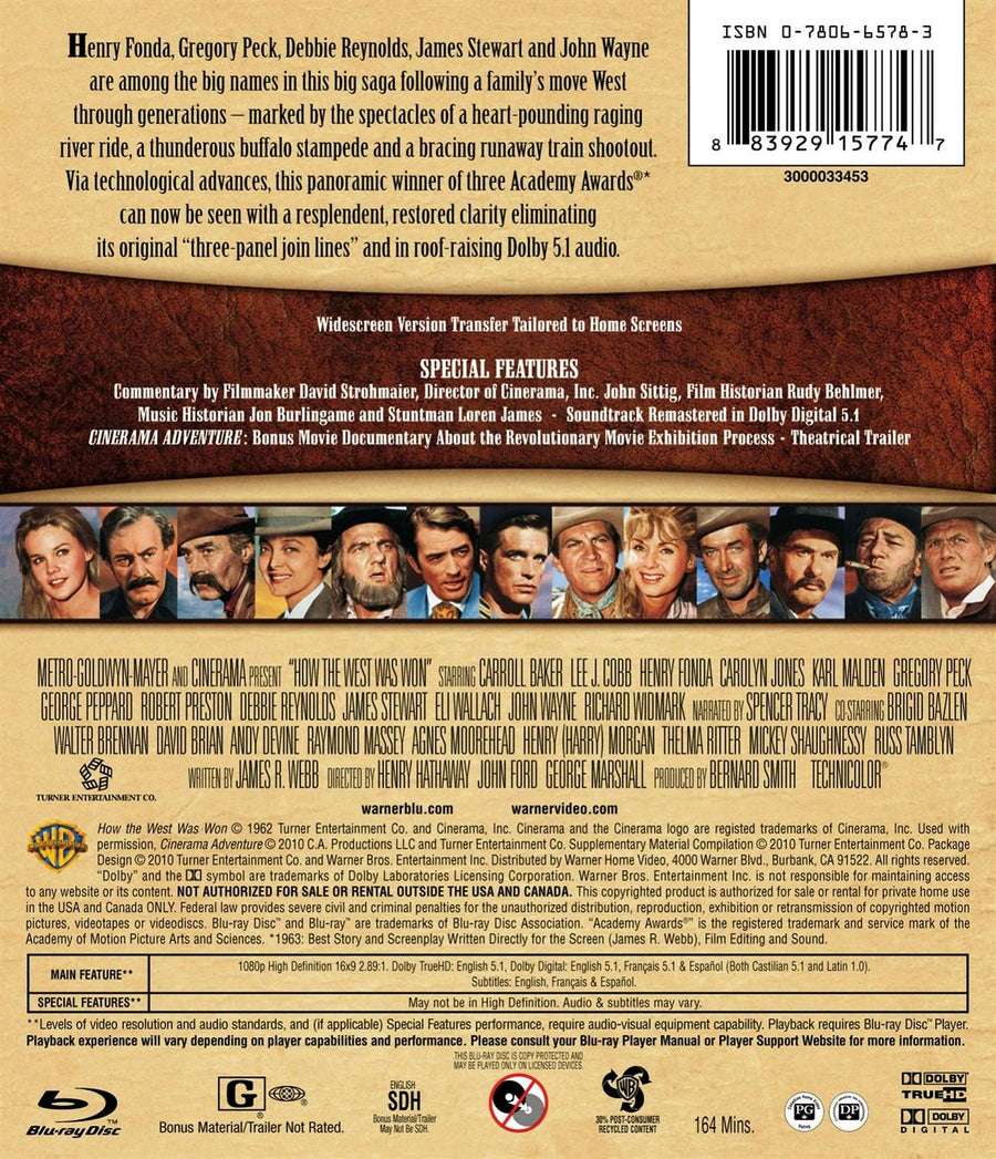 How the West Was Won (Blu-ray Special Edition) [Blu-ray]