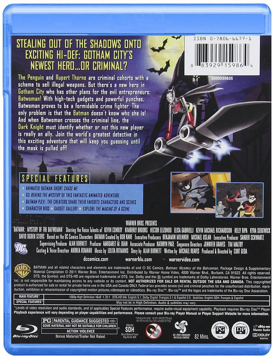 Batman: Mystery Of The Batwoman [Blu-ray]