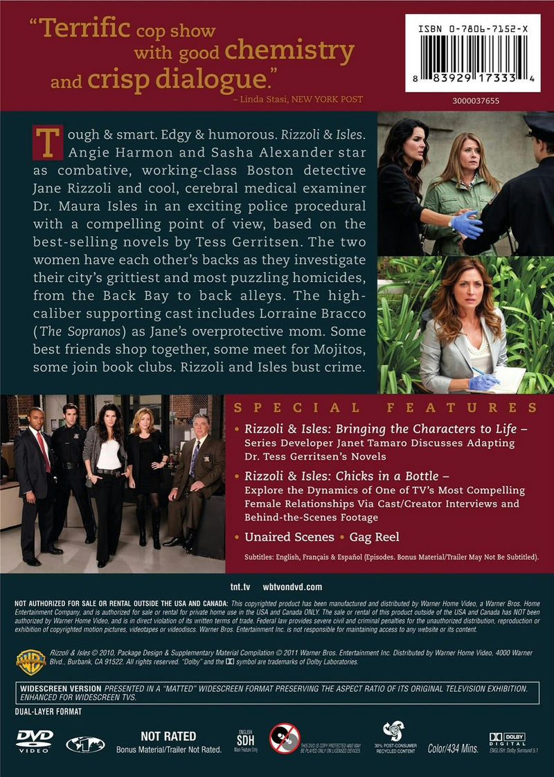 Rizzoli & Isles: The Complete First Season [DVD]