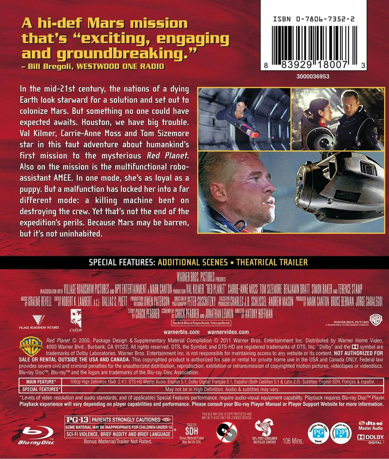 Red Planet [Blu-ray]