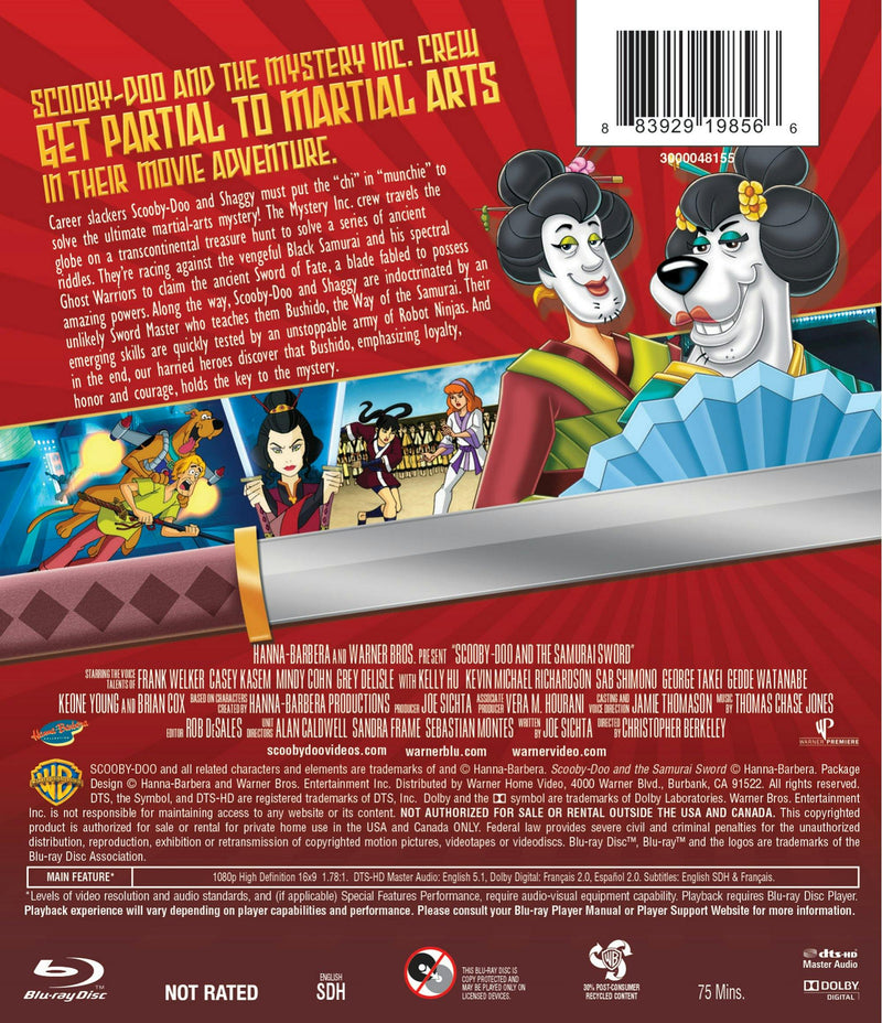 Scooby-Doo and the Samurai Sword [Blu-ray]