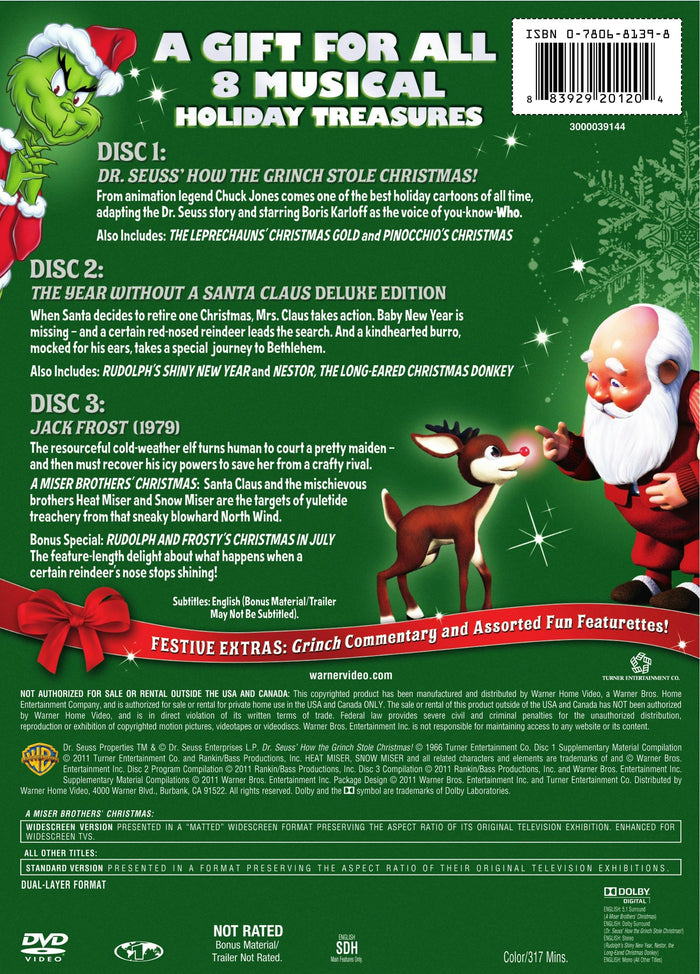 Santa's Magical Stories (Box Set) [DVD]