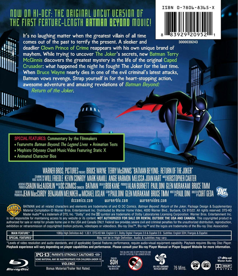 Batman Beyond/Return of the Joker [Blu-ray]