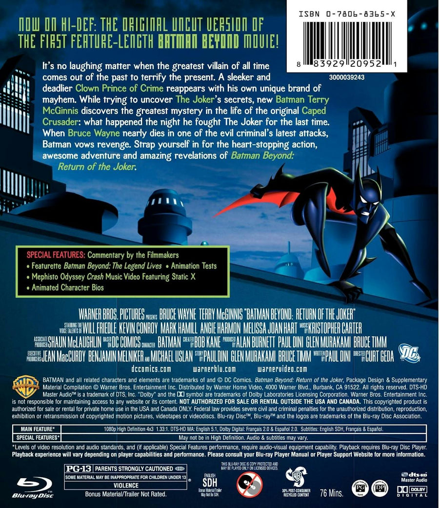 Batman Beyond/Return of the Joker [Blu-ray]