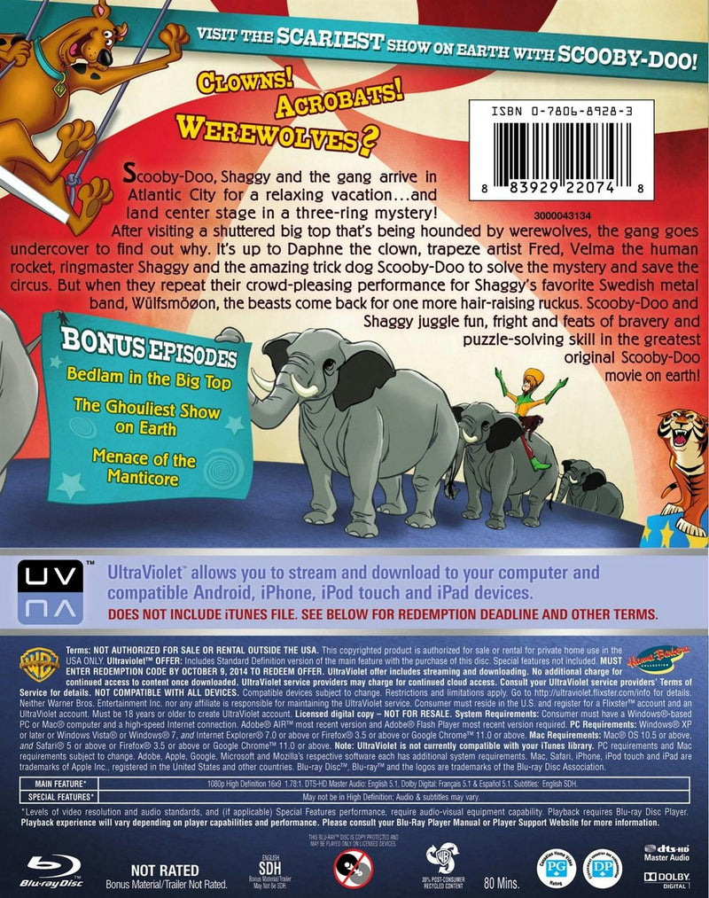 Scooby-Doo! Big Top Scooby-Doo! [Blu-ray]