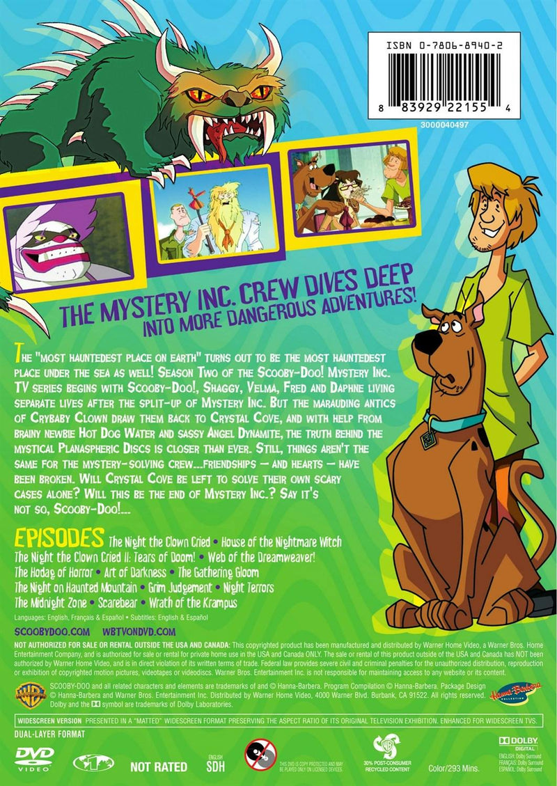 Scooby-Doo Mystery Inc Season 2 Part 1: Danger in the Deep [DVD]