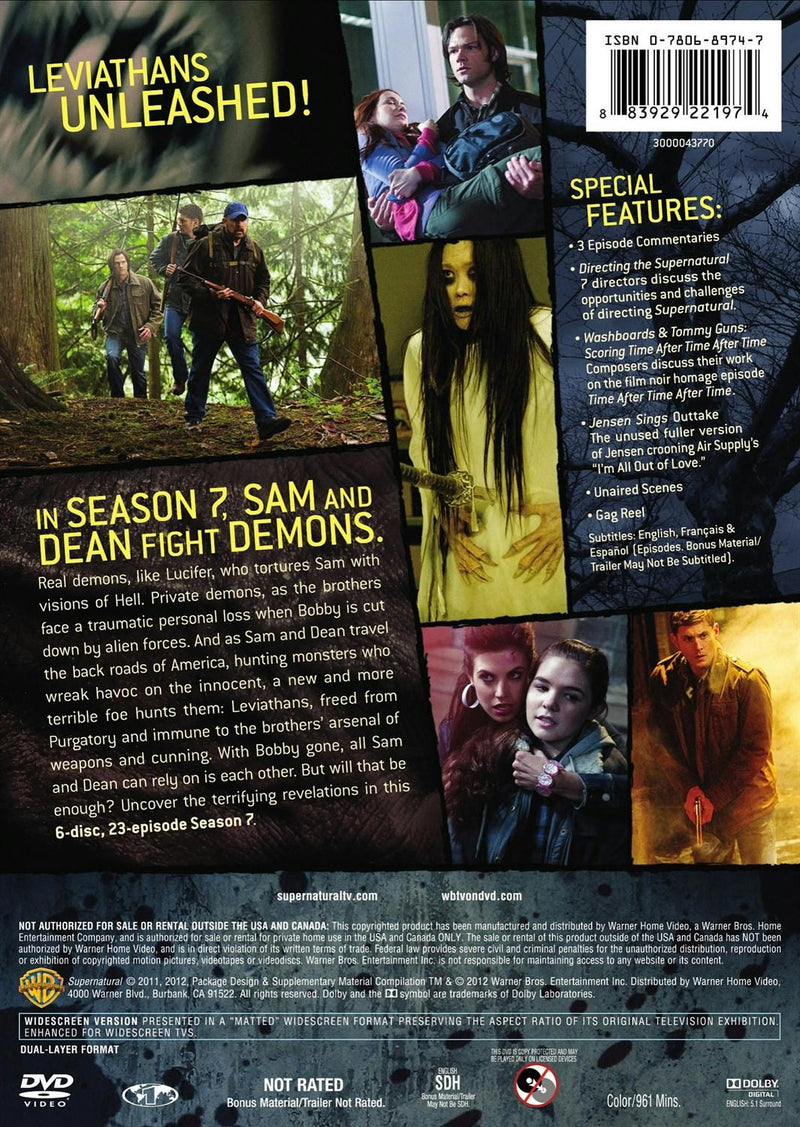 Supernatural: The Complete Seventh Season (Box Set) [DVD]