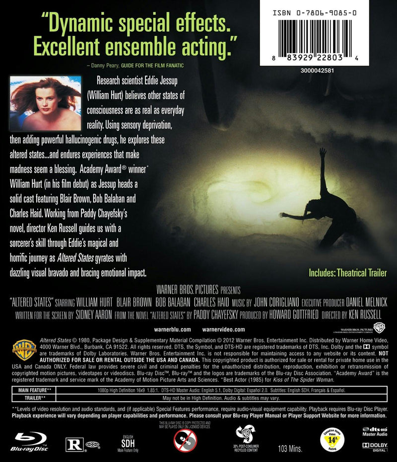 Altered States [Blu-ray]