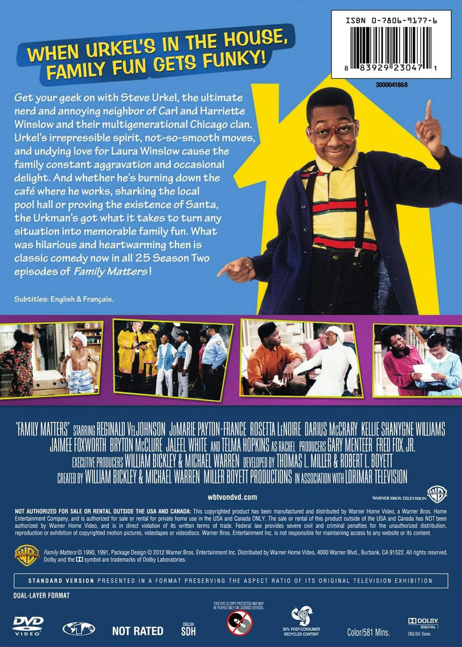 Family Matters: The Complete Second Season [DVD]