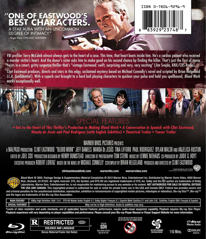 Blood Work [Blu-ray]