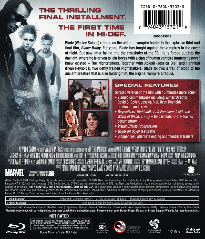Blade: Trinity (Blu-ray) [Blu-ray]