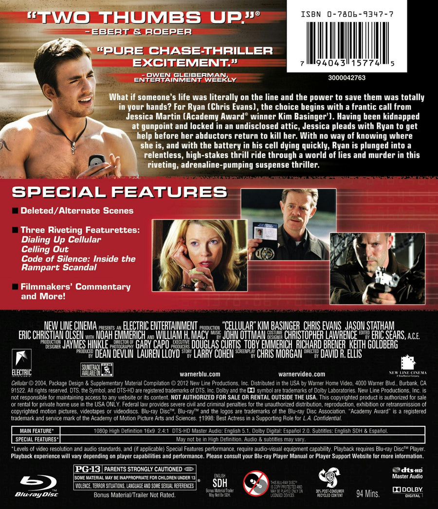 Cellular [Blu-ray]