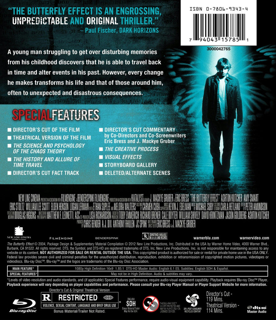 The Butterfly Effect [Blu-ray]