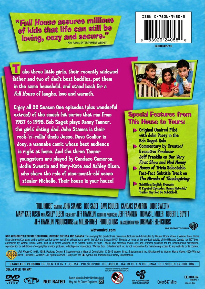 Full House: The Complete First Season [DVD]