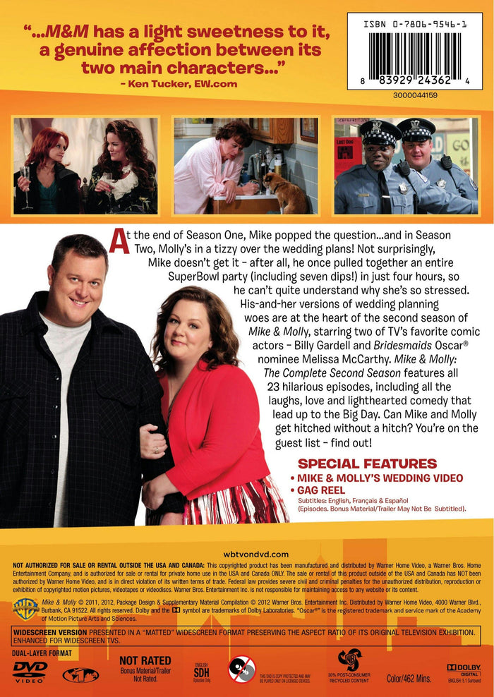 Mike & Molly: The Complete Second Season [DVD]