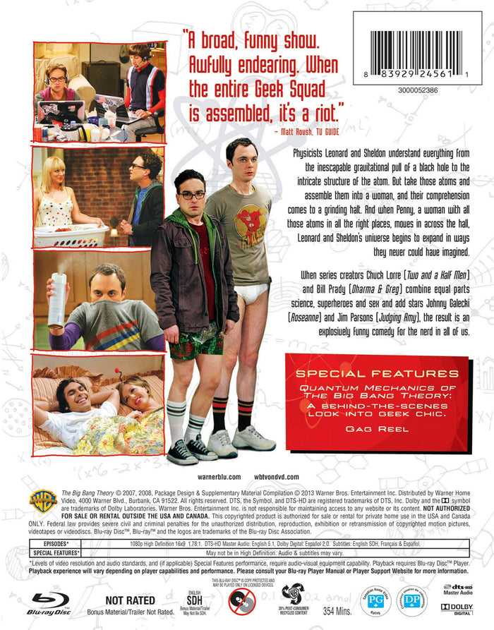 Big Bang Theory: The Complete First Season [Blu-ray]