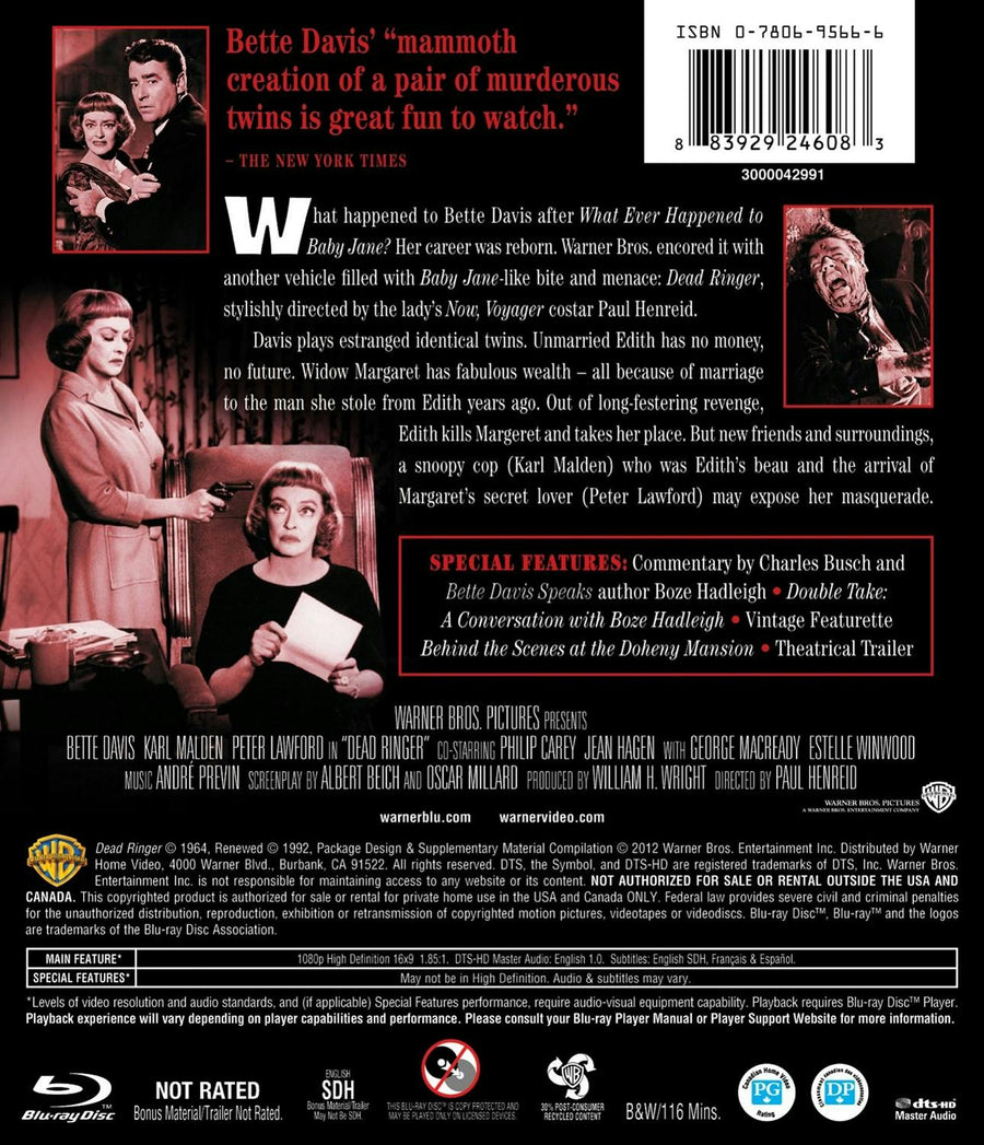 Dead Ringer [Blu-ray]