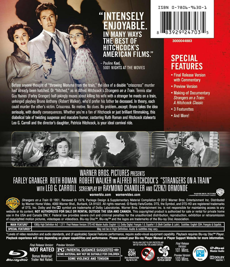 Strangers On A Train [Blu-ray]