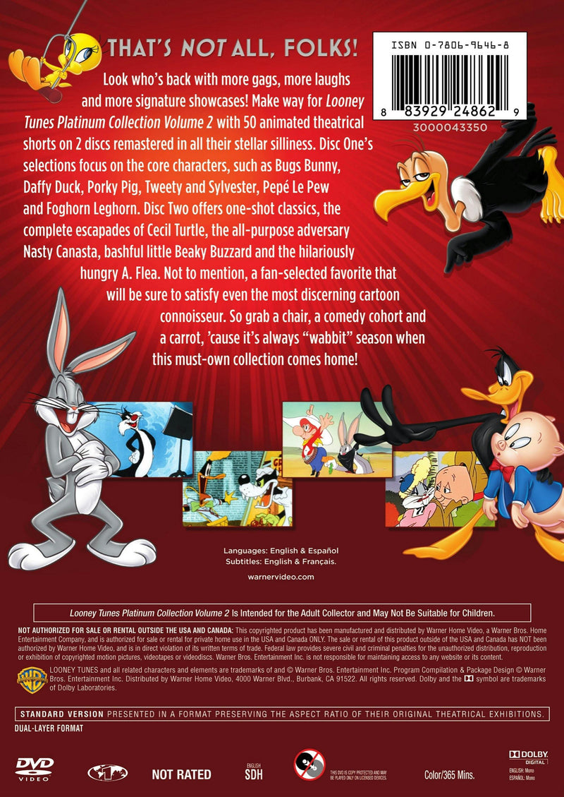 Looney Tunes Platinum Collection: Volume 2 [DVD]