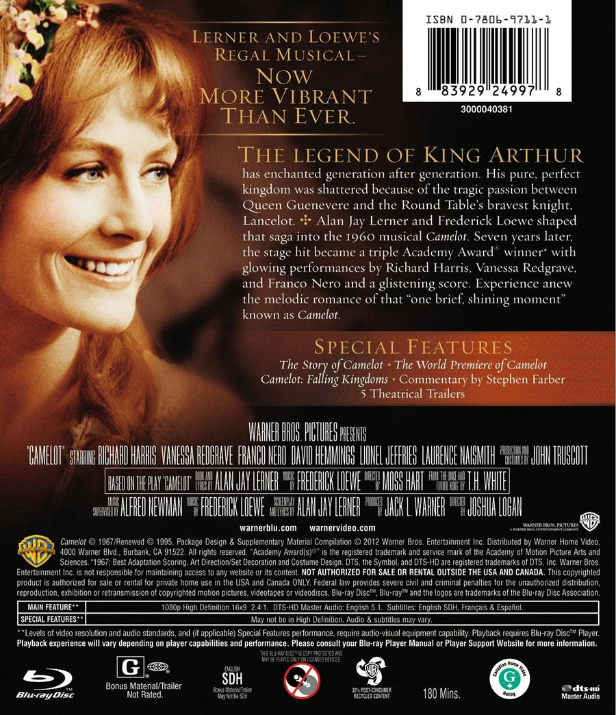 Camelot: 45th Anniversary (Blu-ray Anniversary Edition) [Blu-ray]