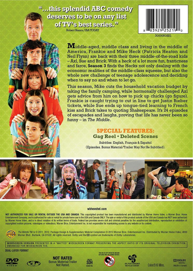 Middle, The: The Complete Third Season [DVD]
