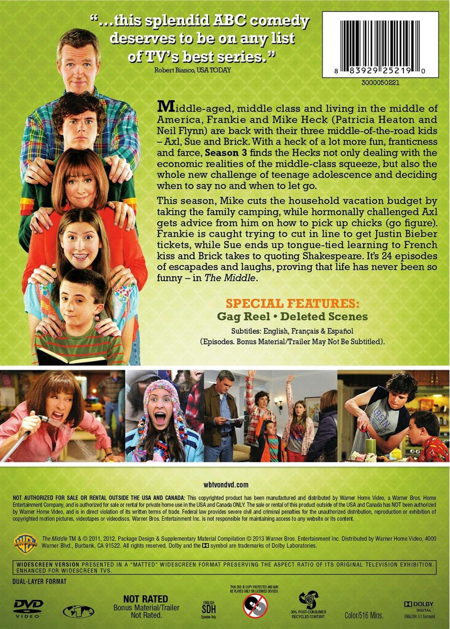 Middle, The: The Complete Third Season [DVD]