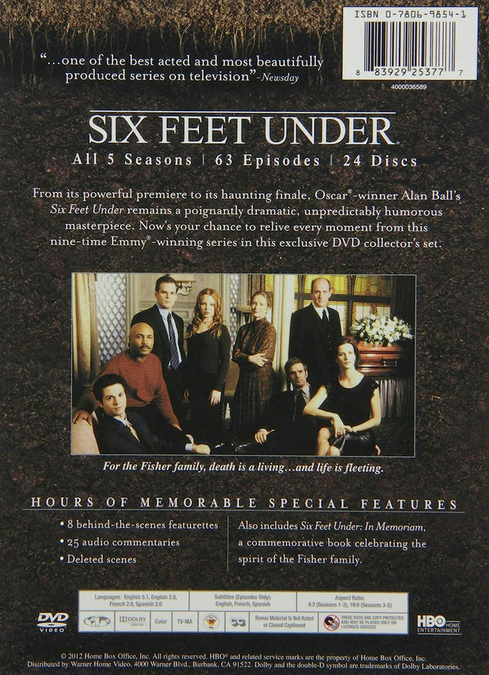 Six Feet Under: Complete Series (DVD New Box Art) [DVD]