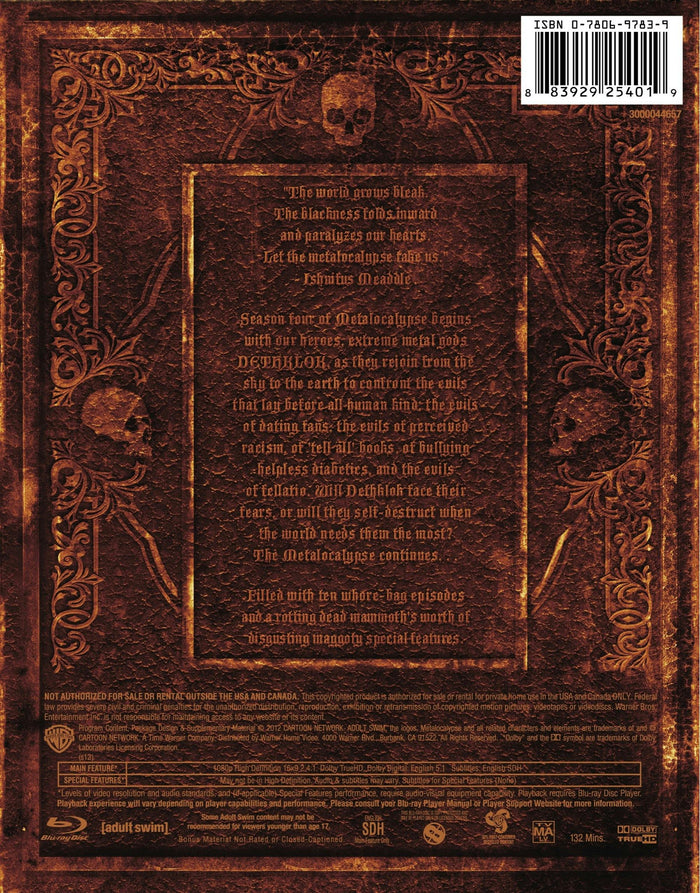 Metalocalypse: Season 4 [Blu-ray]