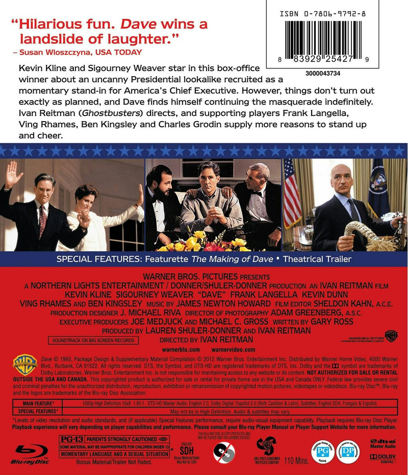 Dave [Blu-ray]