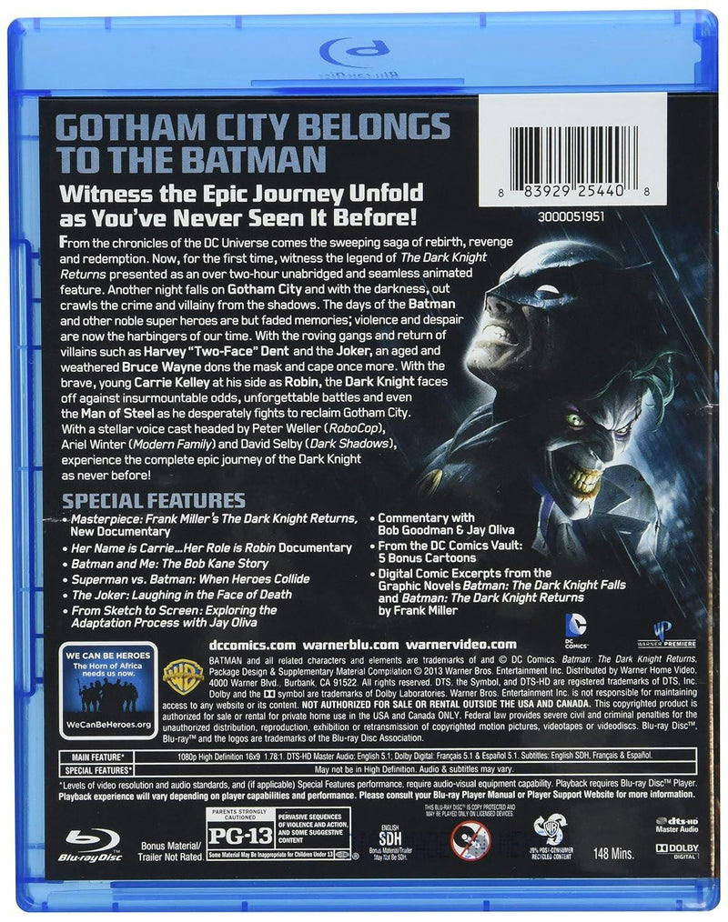 DCU: Batman: The Dark Knight Returns Deluxe Edition (Blu-ray Deluxe Edition) [Blu-ray]