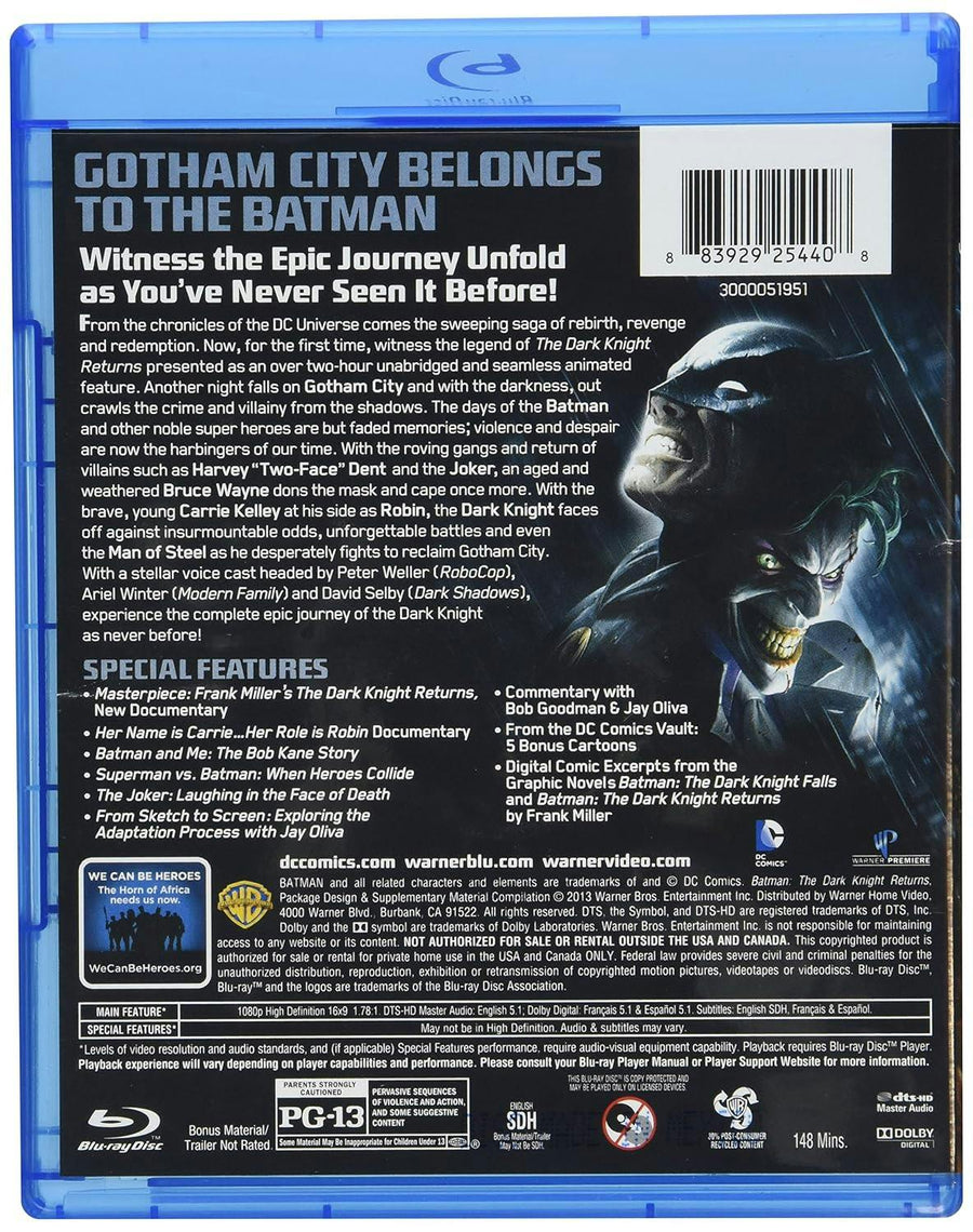 DCU: Batman: The Dark Knight Returns Deluxe Edition (Blu-ray Deluxe Edition) [Blu-ray]