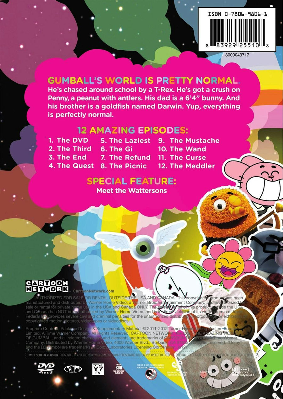Cartoon Network: The Amazing World of Gumball - The DVD [DVD]