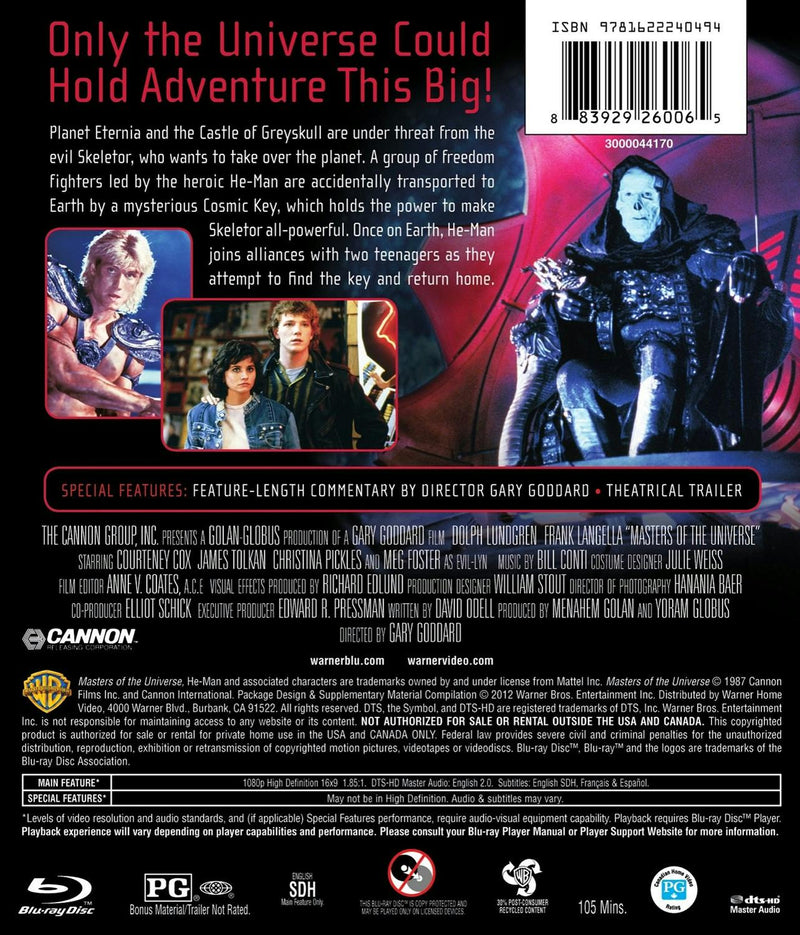 Masters Of The Universe: 25th Anniversary (Blu-ray 25th Anniversary Edition) [Blu-ray]